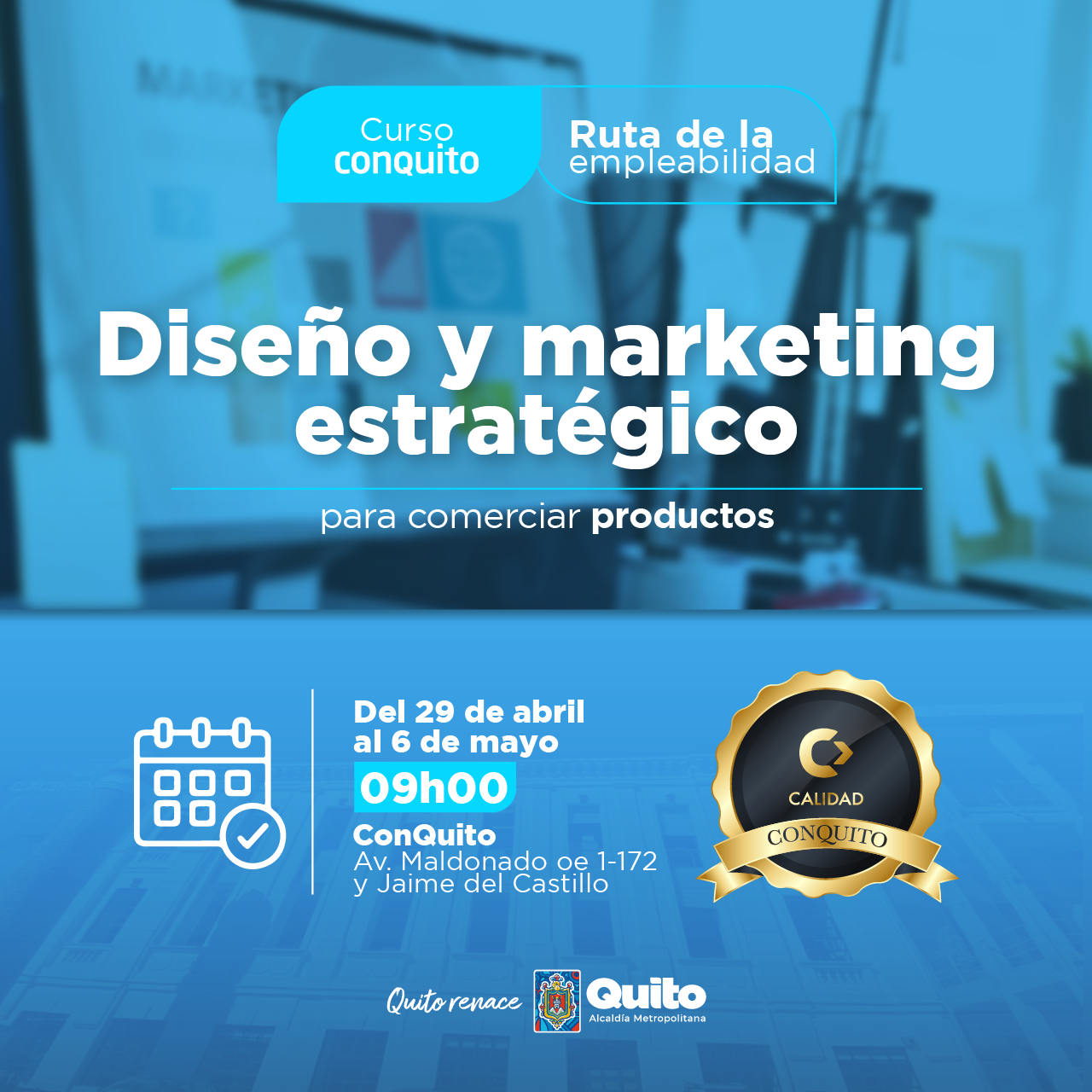 Diseño y marketing estratégico para comercializar productos