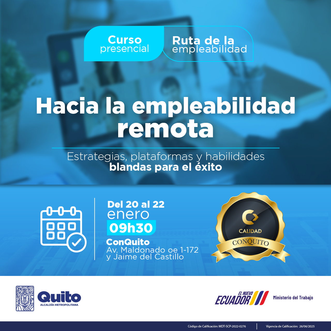 Hacia la empleabilidad remota: Estrategias, plataformas y habilidades blandas para el éxito (MDT)