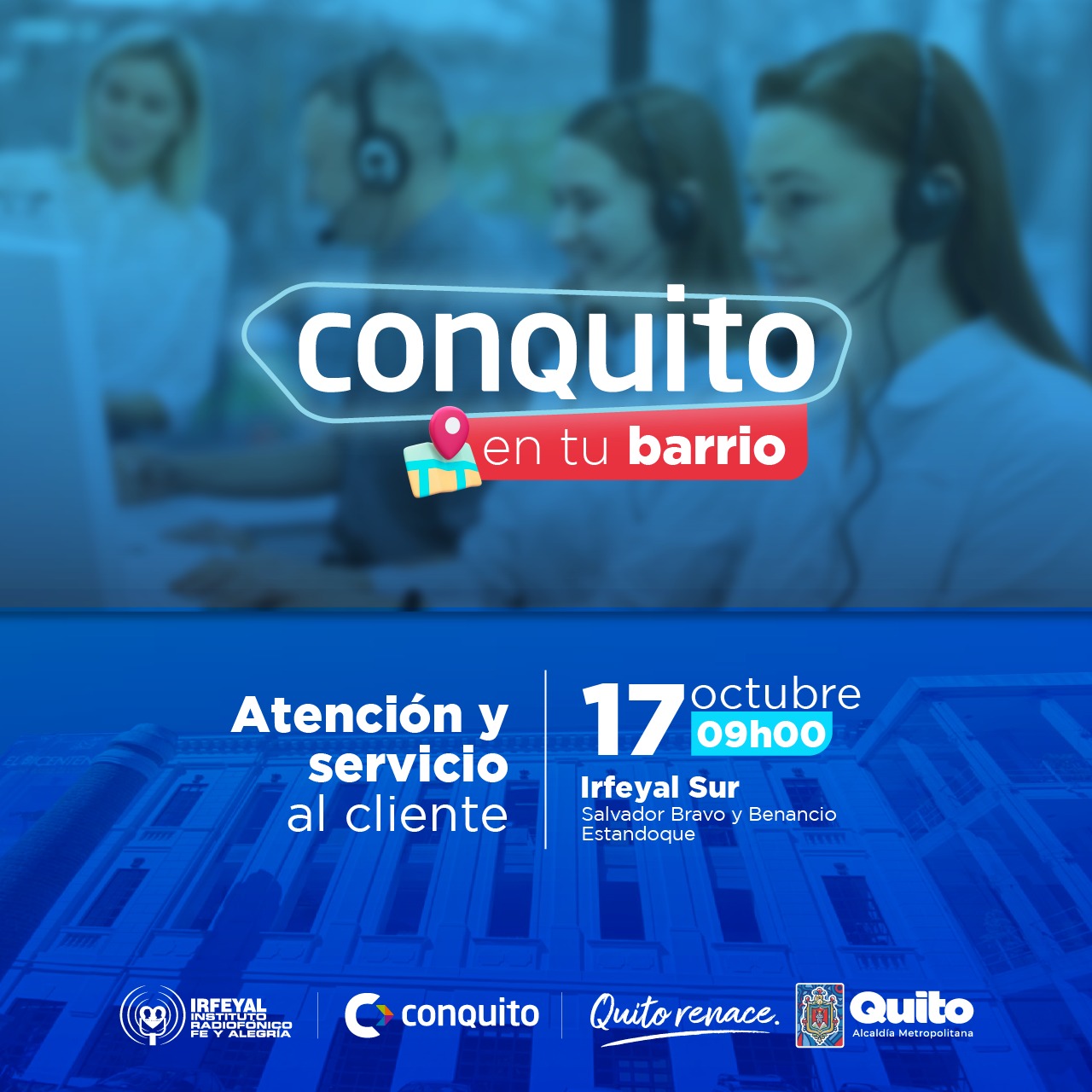 Atención y servicio al cliente