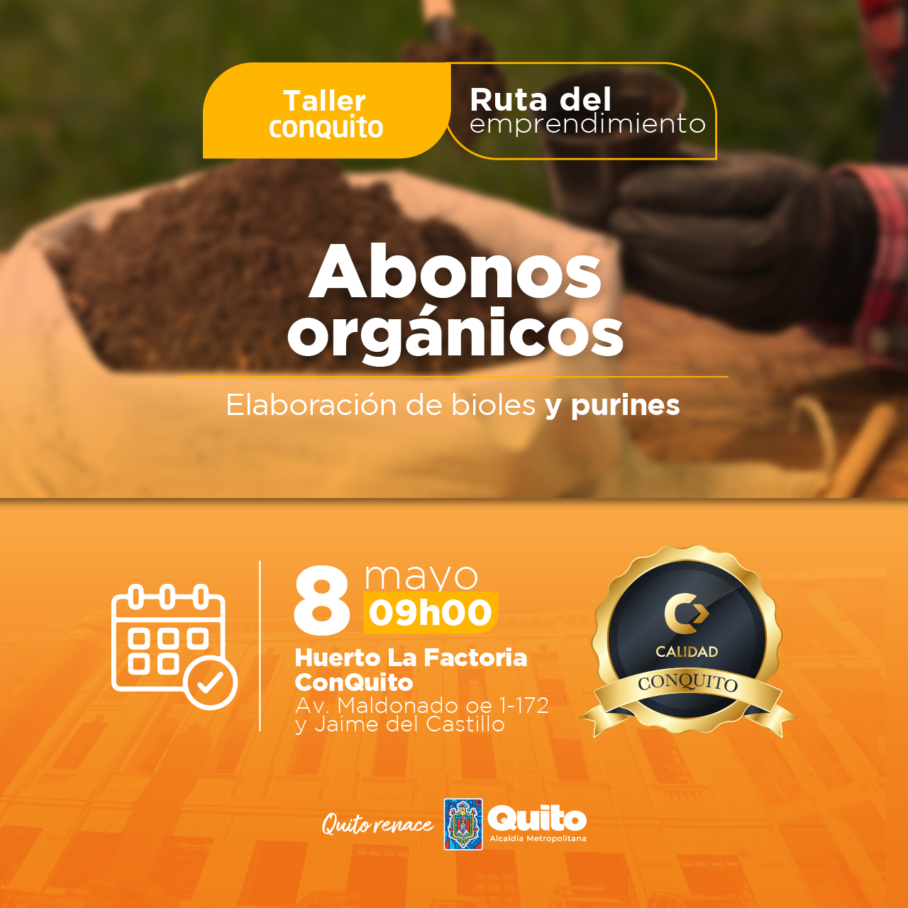 Elaboración de abonos orgánicos: bioles y purines