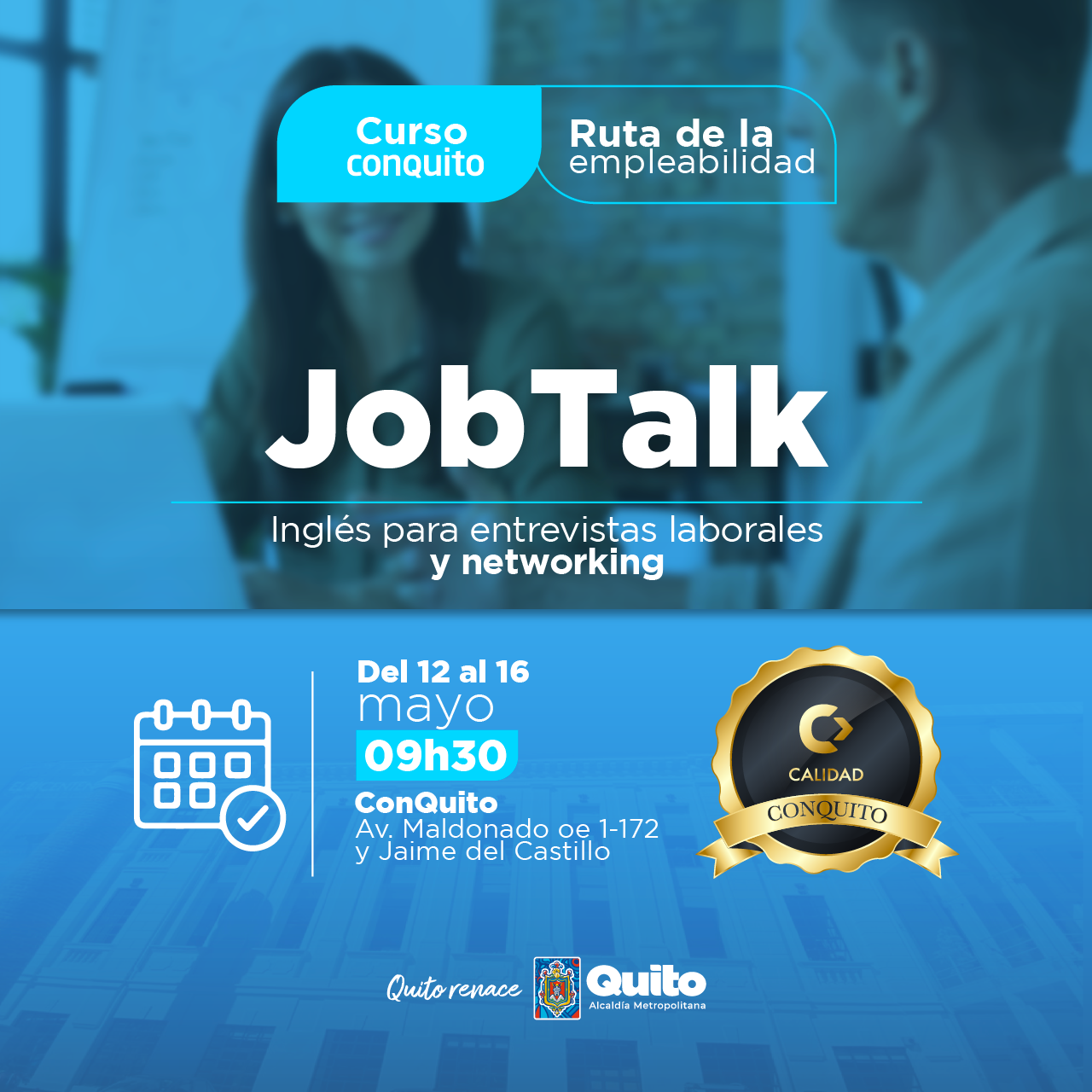 JobTalk: Inglés para entrevistas laborales y networking