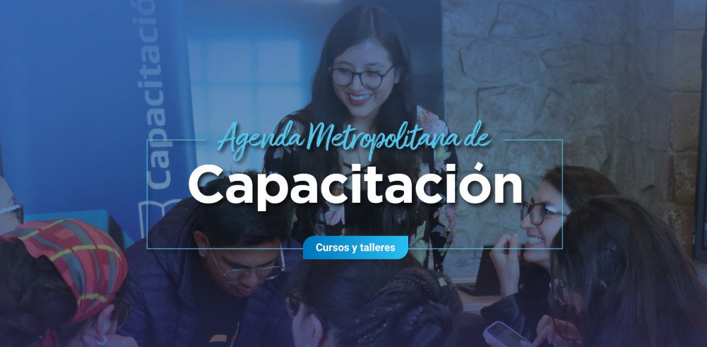 agenda de capacitaciones banner pequeño
