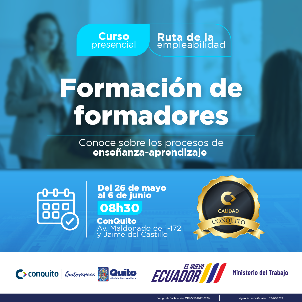Formación de formadores (MDT)