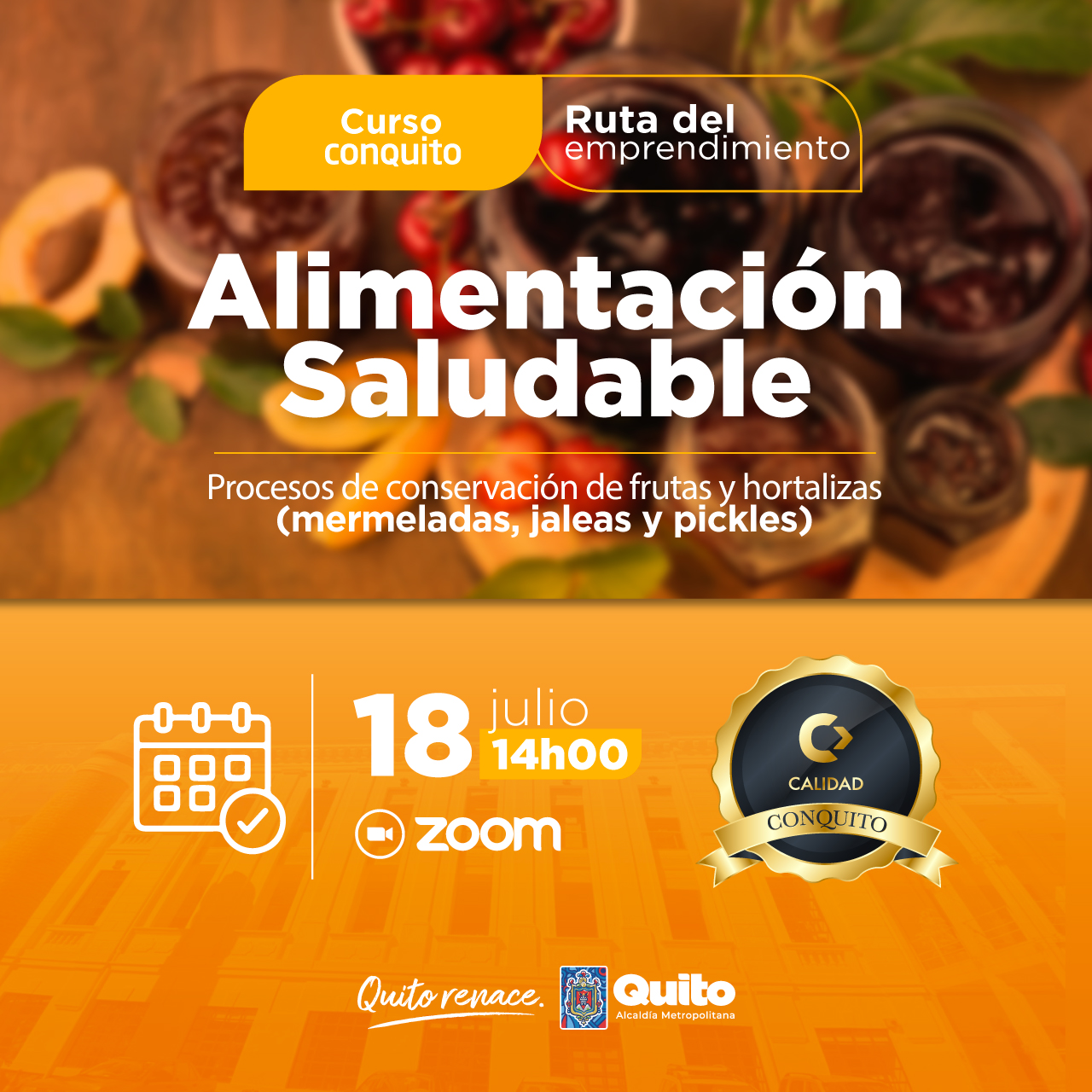 Procesos de Conservación de frutas y hortalizas (mermeladas, jaleas y pickles)