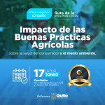 Impacto de las Buenas Prácticas Agrícolas sobre la salud del consumidor y el medio ambiente.