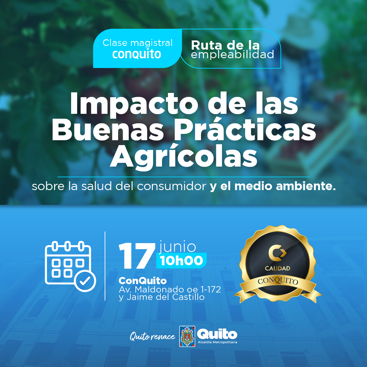Impacto de las Buenas Prácticas Agrícolas sobre la salud del consumidor y el medio ambiente.