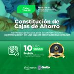 Constitución de Cajas de Ahorro