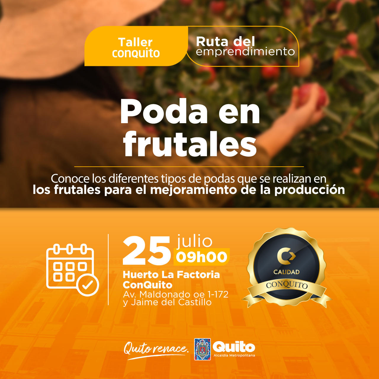 Poda en frutales
