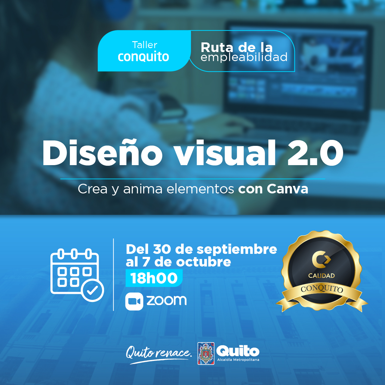 Diseño visual 2.0: Crea y anima elementos con Canva