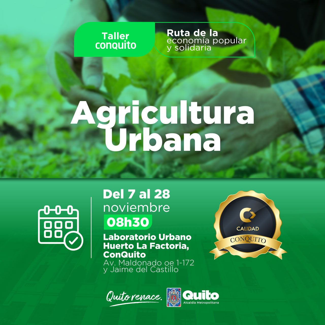 Agricultura Urbana Presencial