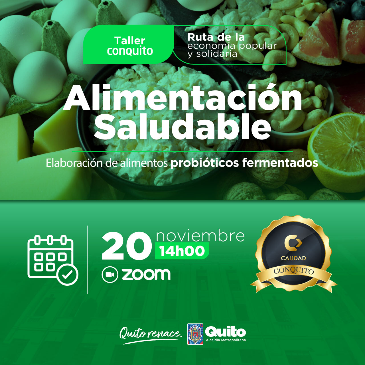 Elaboración de alimentos probióticos fermentados