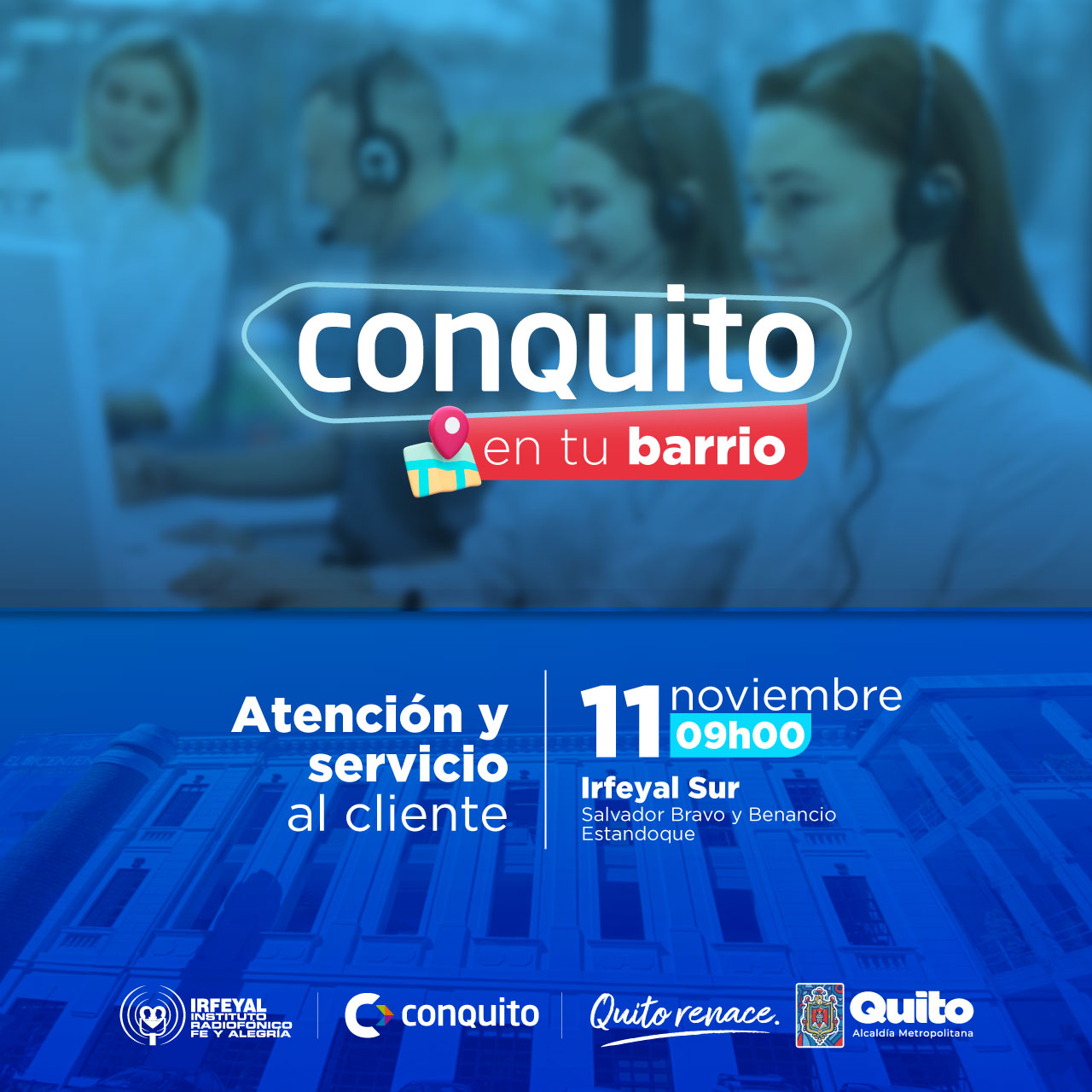 Atención y servicio al cliente