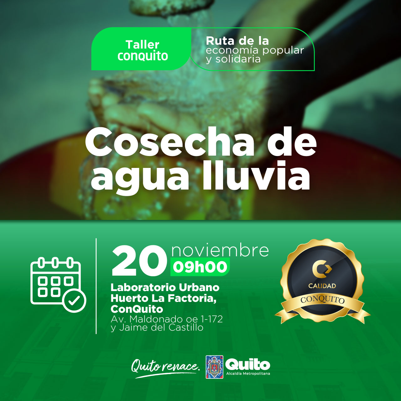 Cosecha de agua lluvia