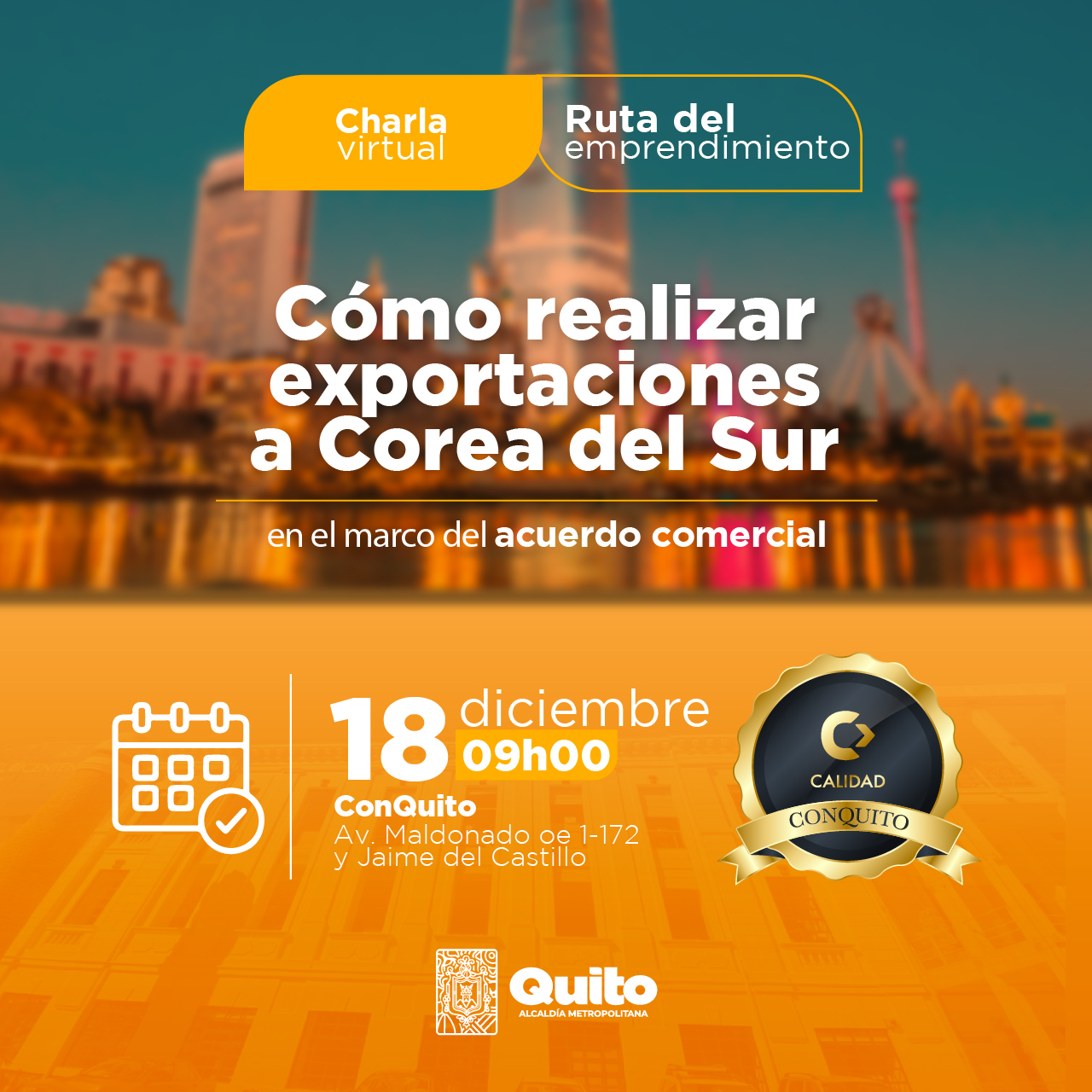 Cómo realizar exportaciones a Corea del Sur en el marco del acuerdo comercial.
