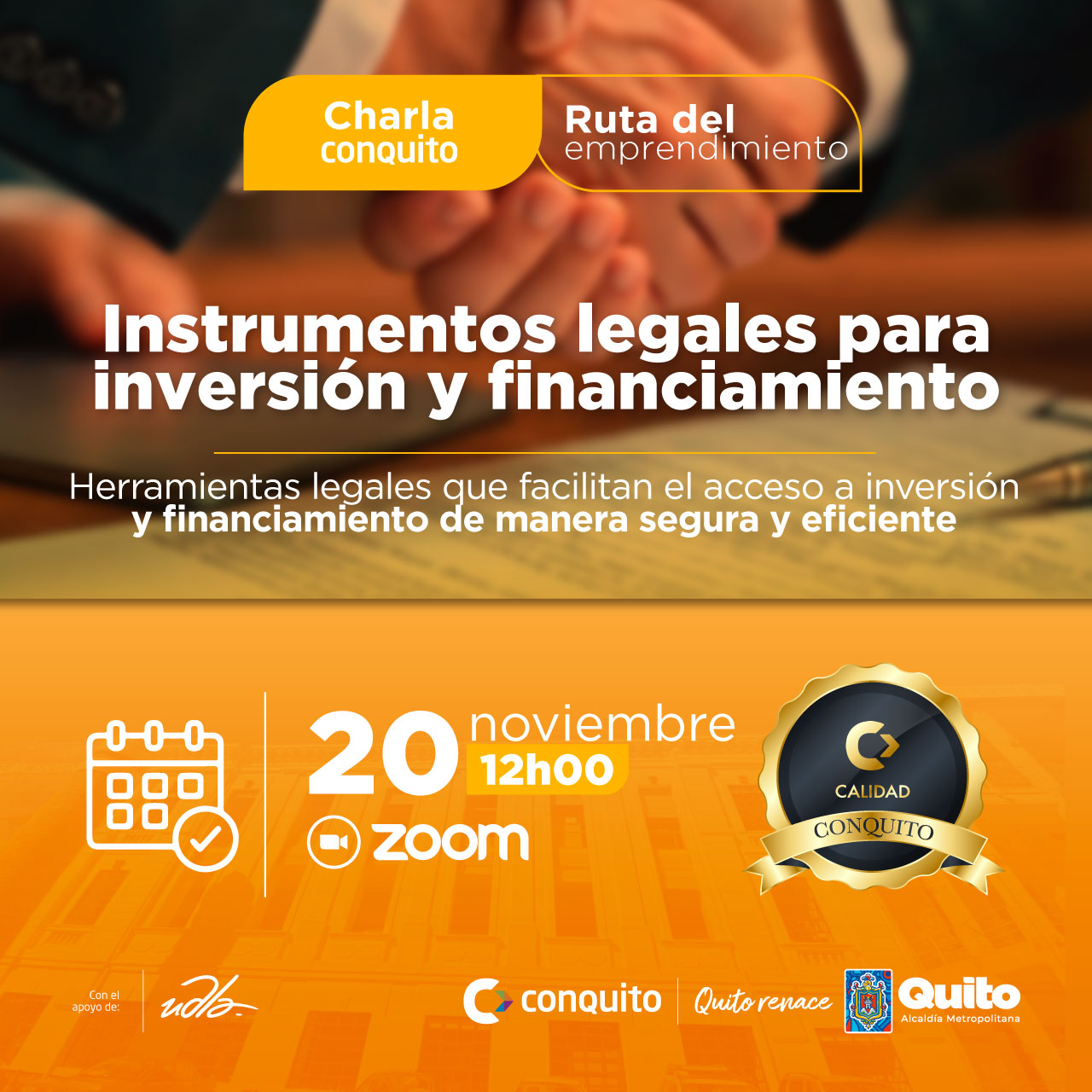 Instrumentos legales para inversión y financiamiento
