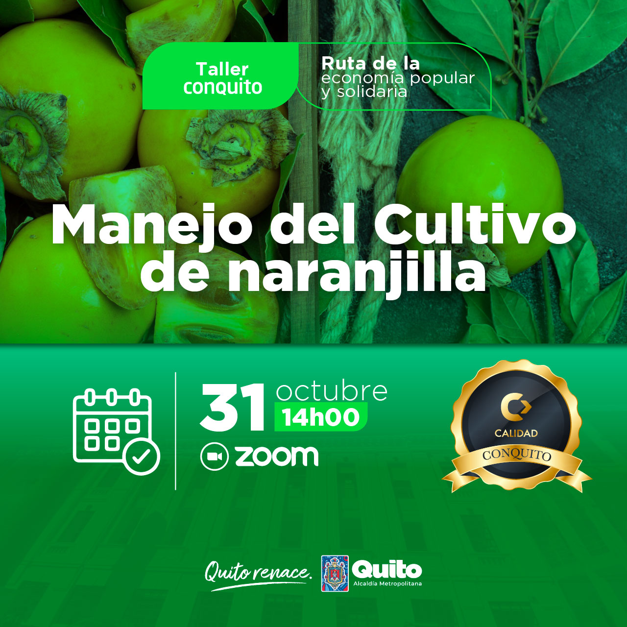 Manejo del cultivo de naranjilla