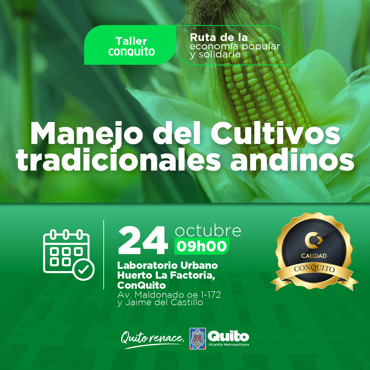 Manejo de cultivos tradicionales andinos