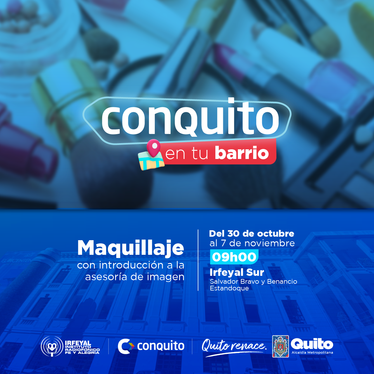 Maquillaje con introducción a la asesoría de imagen
