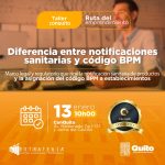 Diferencia entre notificaciones sanitarias y código BPM