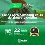 Pasos para constituir Cajas de Ahorro