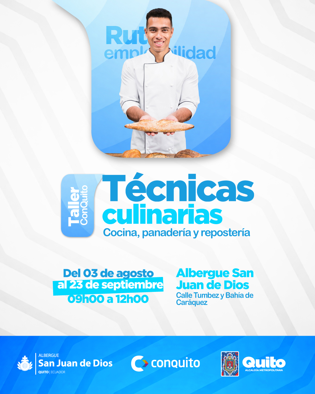 Técnicas culinarias: cocina, panadería y repostería