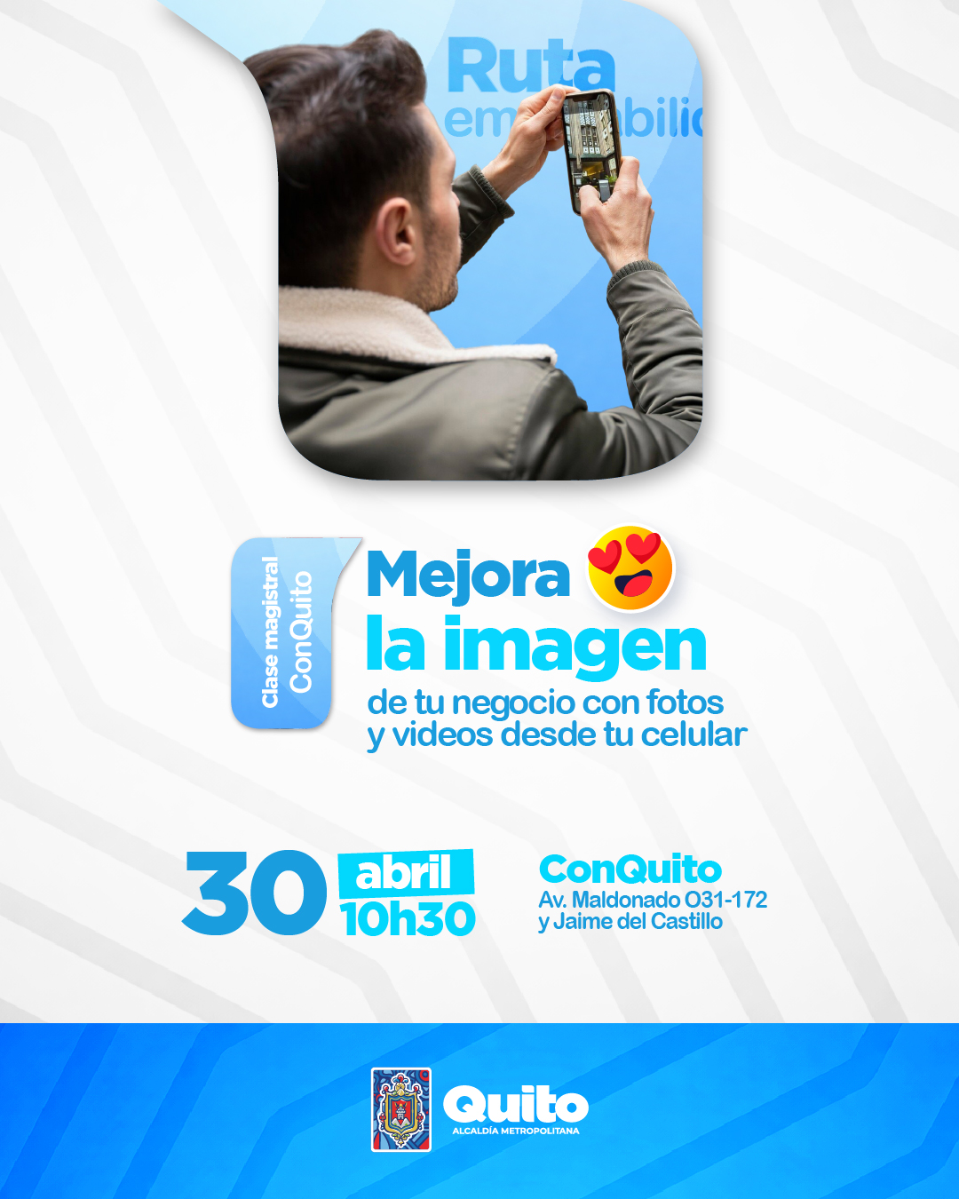 Mejora la imagen de tu negocio con fotos y videos desde tu celular