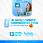 IA para producir contenido de valor en tus redes sociales