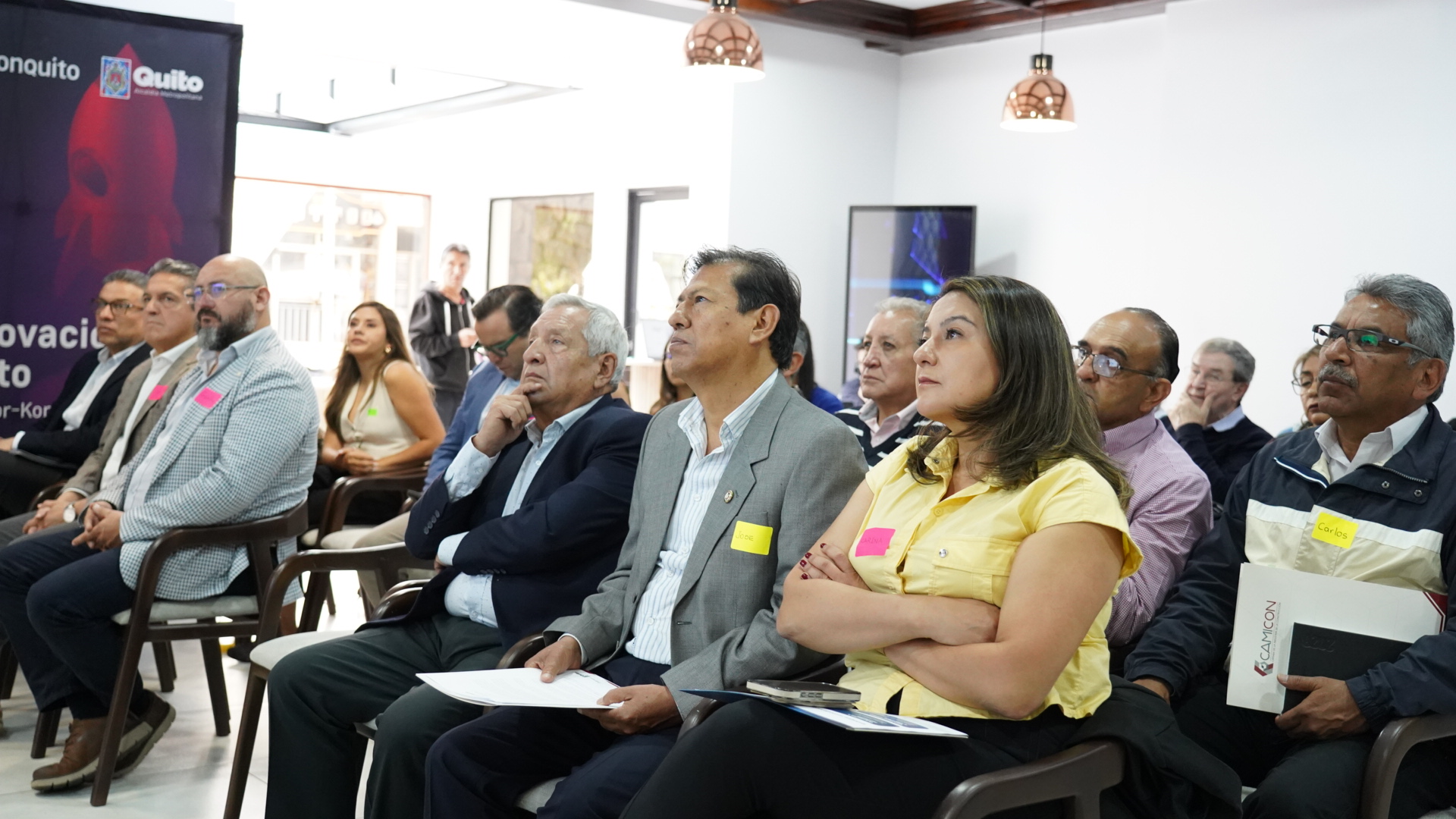 Sector público, empresa privada y academia construyen propuestas para el Quito del 2034