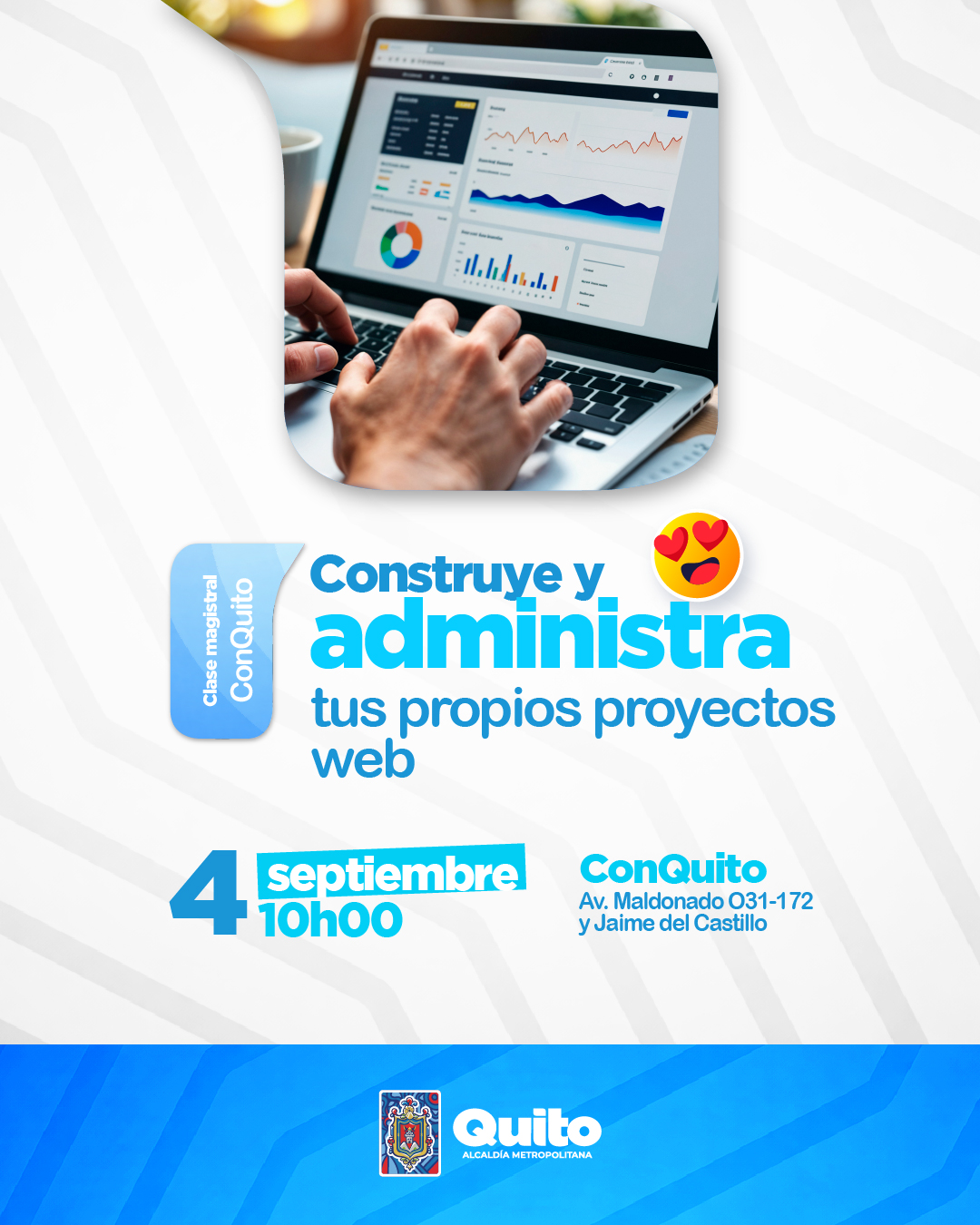 Construye y administra tus propios proyectos web