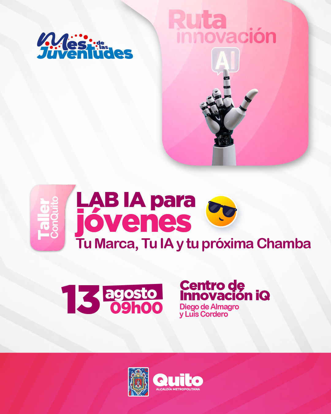 LAB IA para jóvenes Tu Marca, Tu IA y tu próxima Chamba