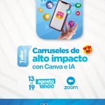 Crea carruseles de alto impacto con Canva e IA para potenciar tu marca con videos