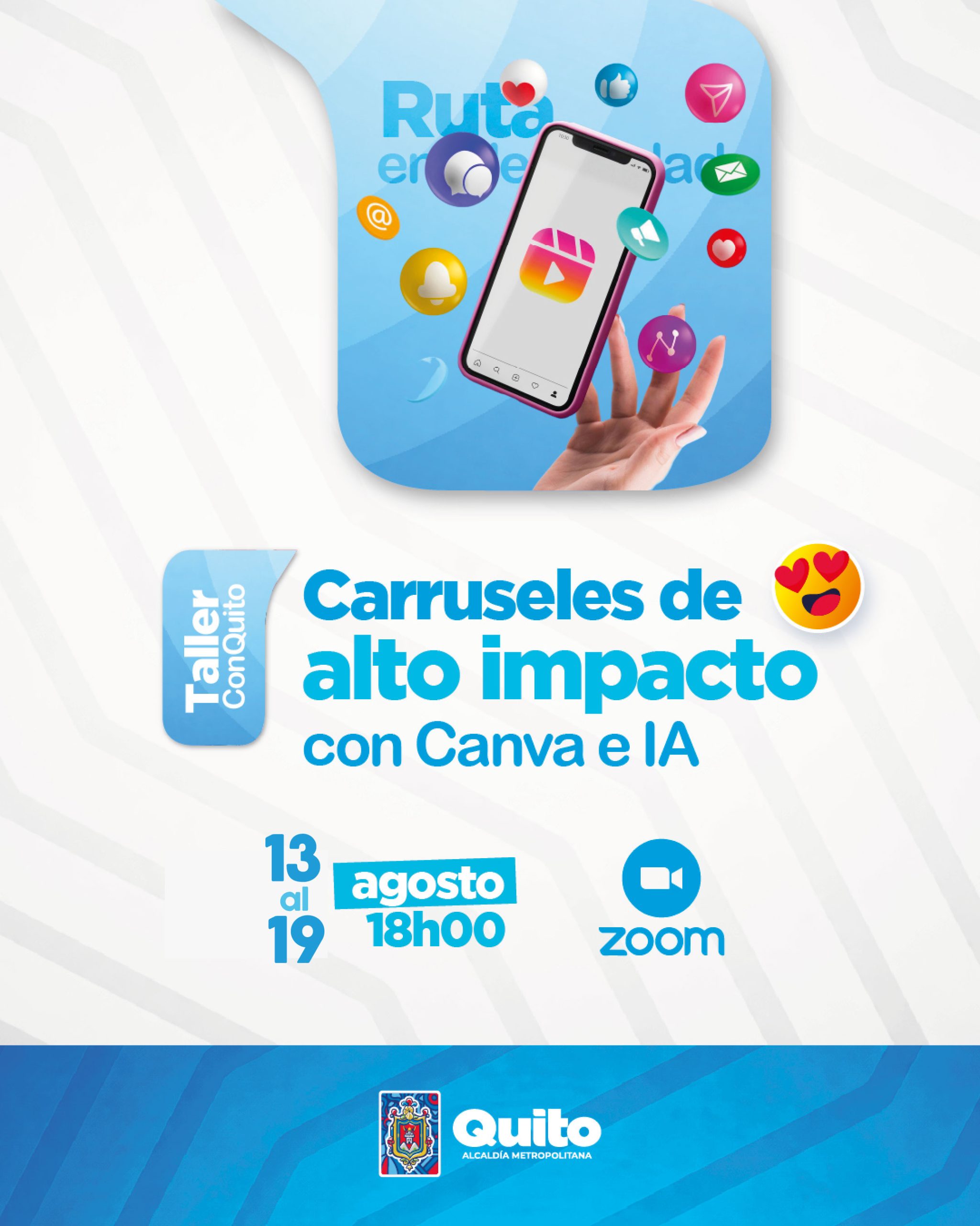 Crea carruseles de alto impacto con Canva e IA para potenciar tu marca con videos