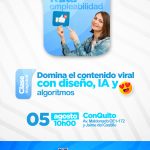 Domina el contenido viral con diseño, IA y algoritmos