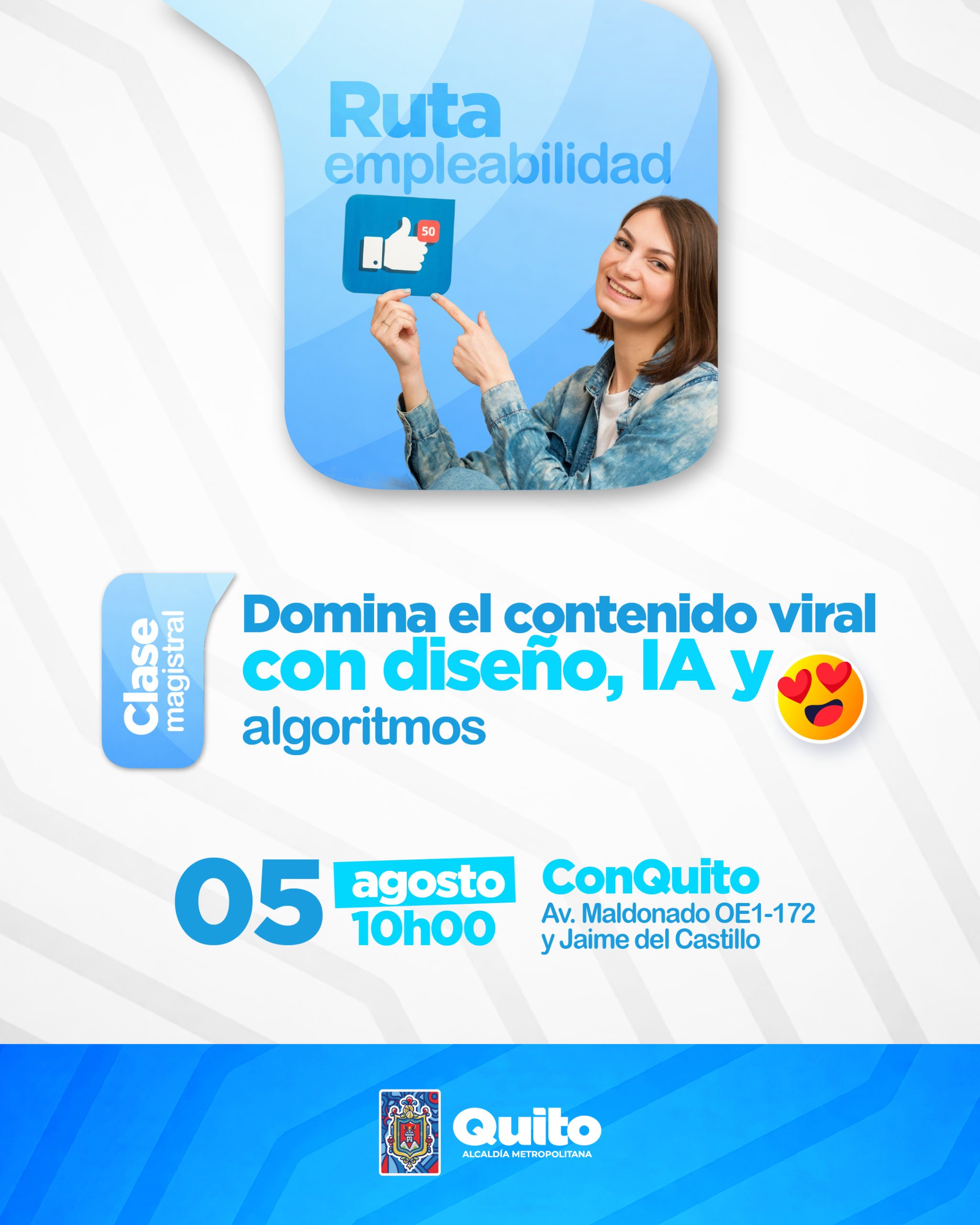 Domina el contenido viral con diseño, IA y algoritmos