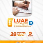 Licencia Metropolitana Única para el Ejercicio de Actividades Económicas (LUAE)